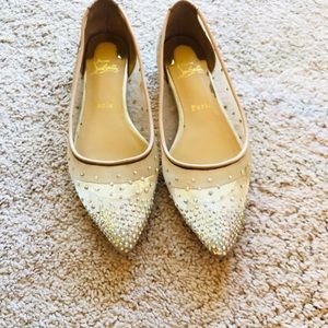 Follies Strass Christian Louboutin flats